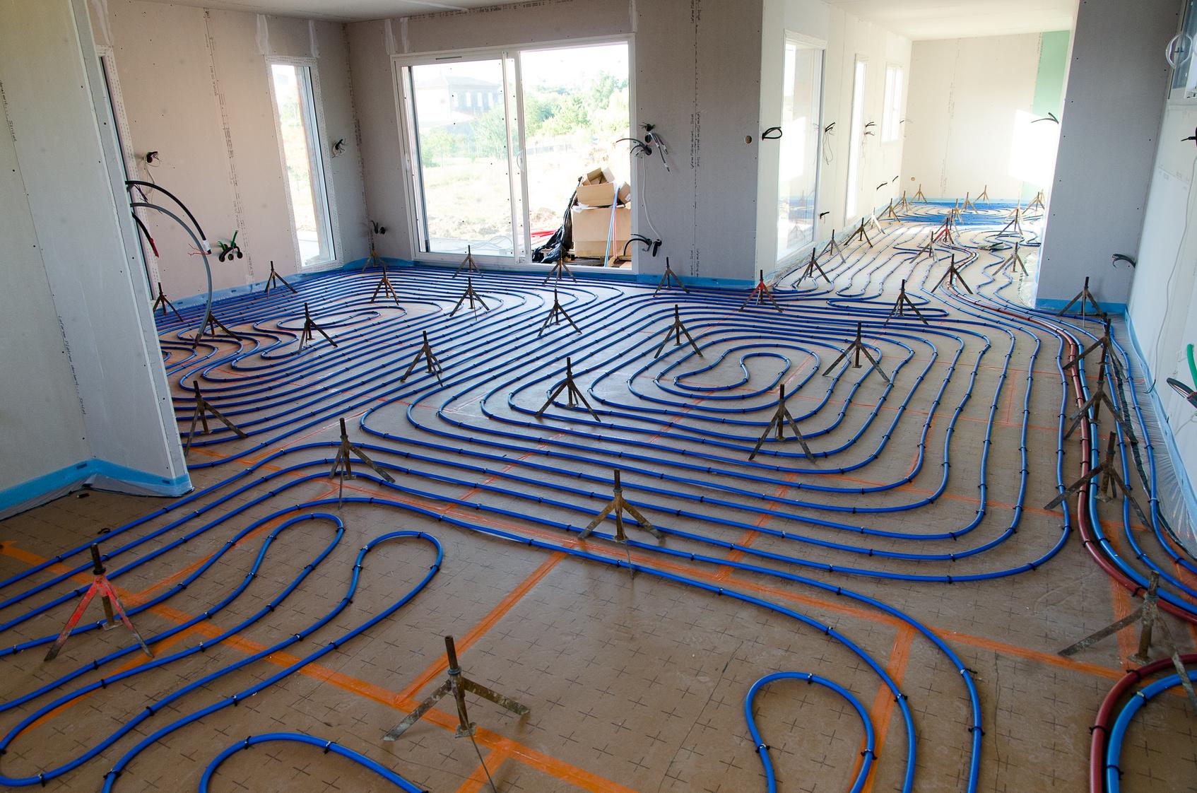 pose de chauffage électrique Maisse